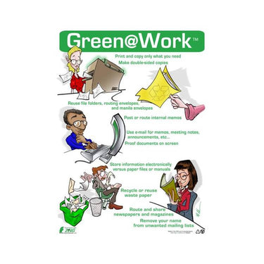 ZING Eco Poster, Mail Room, 22X16- Model 5003